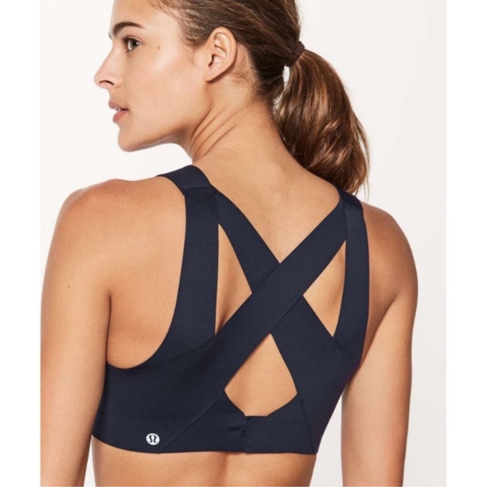 |•LULULEMON•| Black Enlite Crossback High Support Sports Bra